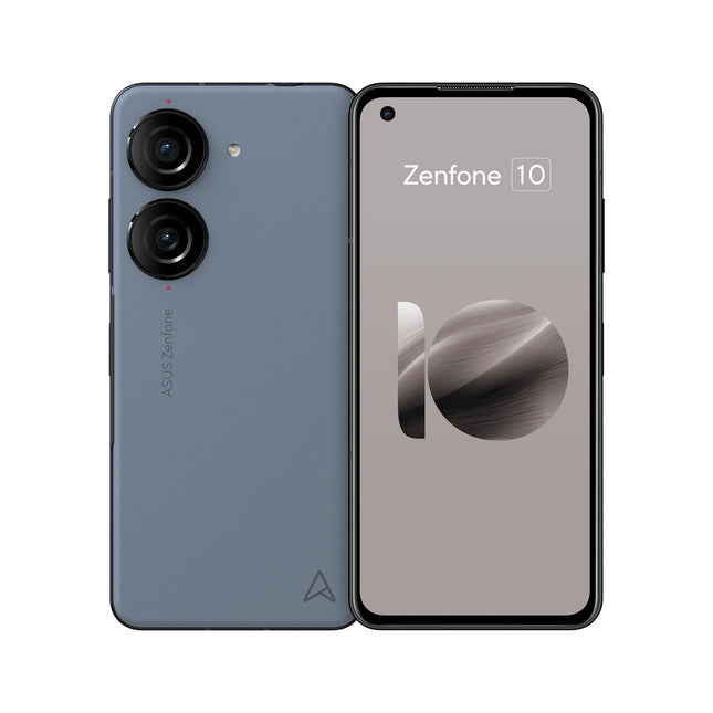 Asus Zenfone 10 nutitelefon (5,9-tolline AMOLED-ekraan, 50MP topeltkaamera, 4300 mAh aku, Android 13.0, Snapdragon 8 Gen 2, IP68, 8 GB RAM, 256 GB salvestusruum) Starry Blue
