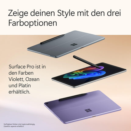 Microsoft Surface Pro | Copilot+ arvuti | 12-tolline LCD-puuteekraan | Snapdragon® X Plus | 16 GB RAM | 256 GB SSD | Uusim mudel, 1. väljaanne | Platinum