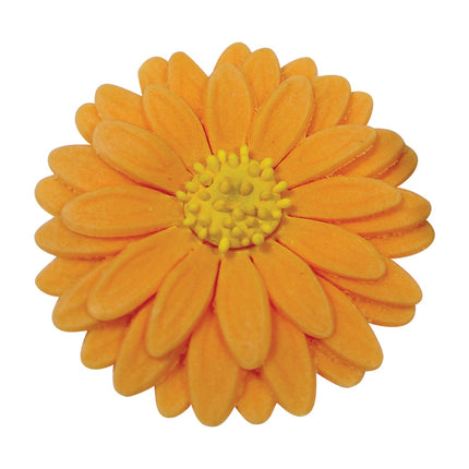 PME SD618 Reljeefne lõikur päevalille/karikakra/gerbera soontega, plastik, valge, 5 x 5 x 5 cm, 3 tk komplekt