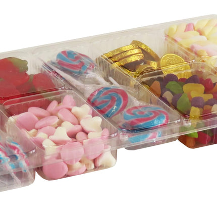 Christmas decoration candy bar with 900g of Christmas sweets for decorating and decorating, CAPTAIN PLAY ready-made Christmas candy bar, special gift idea for Christmas