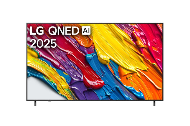 LG 86QNED82A6B teler 86-tolline (218 cm) 4K QNED tehisintellektiga teler (α7 Gen8 4K tehisintellektiga protsessor, webOS 25, 60 Hz) [mudeliaasta 2025]