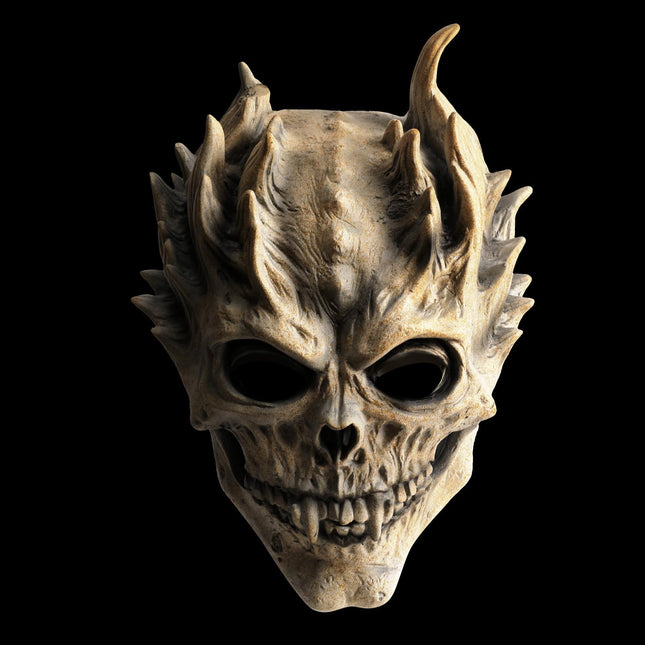 Yearsahrki koljumask - õuduskummituse halloweeni skeleti hirmutavate deemonite maskid - karnevalikostüüm cosplay lateksist rekvisiidid