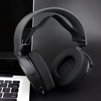 SOULWIT vahetuskõrvapadjad SteelSeries Arctis 1/3/5/Arctis 7/7+/7P/7P+/7X/7X+/9/9X/Pro/Prime kõrvaklappidele (ei sobi Arctis Nova mudelitele), mürasummutava vahuga padjad
