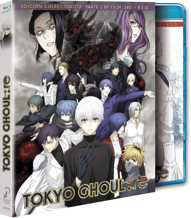Tokyo Ghoul: re Episodes 13 a 24 (Part 2) edición coleccionista blu-ray
