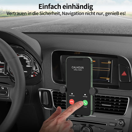 KOYILTD Car Phone Holder for Scratch Protection Car Phone Holder for Audi Q5 2010 2011 2012 2013 2014 2015 2016 2017 2018 Accessories (Style 1)