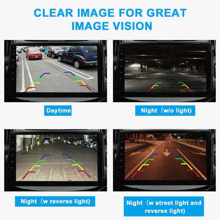 PARKVISION rear view camera with 180° super wide angle car camera rear view camera DC 12-24V wide voltage rear view camera front camera car [PJ-180SW]