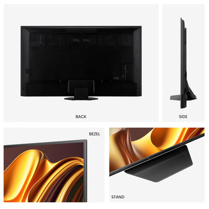 Hisense 75U8NQ 189cm (75-inch) TV, 4K Mini LED ULED HDR Smart TV, Quantum Dot, 120Hz/144Hz VRR, HDMI 2.1, Game Mode Pro, 2.1.2 Channel Sound, Dolby Vision IQ &amp; Atmos, Anthracite, [2024]