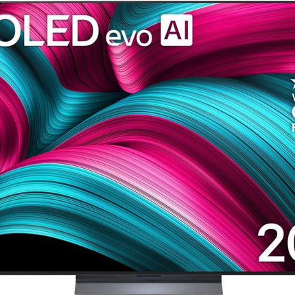 LG OLED77C5ELB teler 77-tolline (195 cm) 4K OLED evo AI-teler (α9 Gen8 4K AI protsessor, webOS 25, 120 Hz (VRR kuni 144 Hz)) [mudeliaasta 2025]