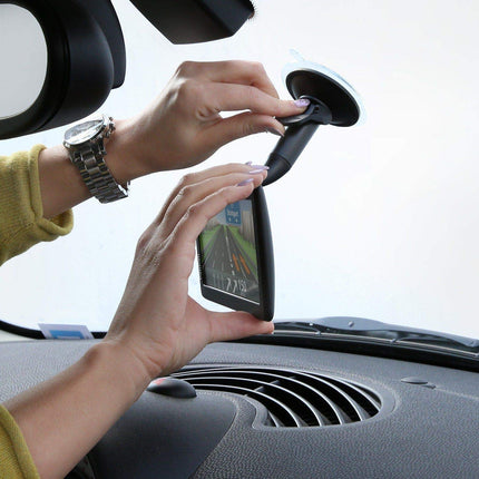 Wicked Chili car suction cup mount compatible with TomTom Start 42, 52, 62, Via 52 and Via 62. Replacement for Easyport mount for navigation device - without adapter/base plate, Made in Germany.