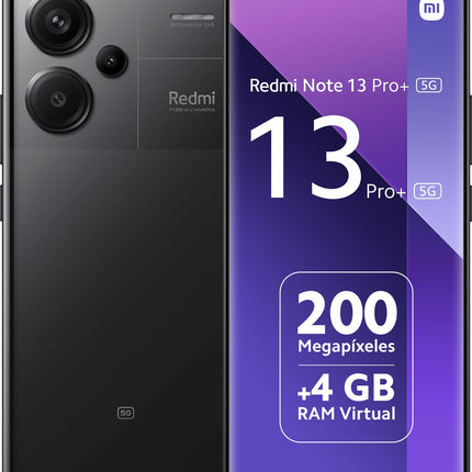 Xiaomi Redmi Note 13 Pro+ 5G 256GB Kesköö Must