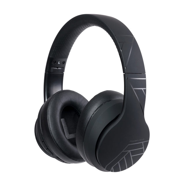 PowerLocus P6 Bluetooth kõrvaklapid, juhtmevabad kõrvaklapid superbassiga, 40-tunnine mänguaeg, mikrofon, häälassistent, passiivne mürasummutus iPhone'ile, Samsungile, iPadile, arvutile, sülearvutile, telerile - mustad