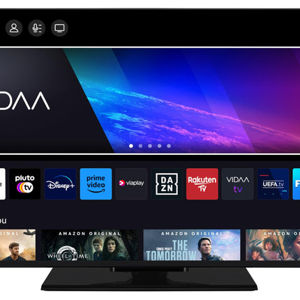 Toshiba 43-tolline VIDAA-teler (4K UHD nutiteler, HDR Dolby Vision, kolmekordne tuuner, Bluetooth, Dolby Audio) 43UV3463DAW