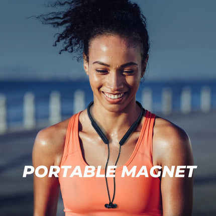 TONEMAC N18 kõrvasisesed Bluetooth-kõrvaklapid kaabliga, kaelarihmaga spordikõrvaklapid, Bluetooth-kõrvaklapid ENC-mikrofoniga sörkjooksuks, treeninguks (must)