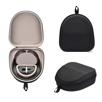 Hzycwgone Case for Beats Studio Pro / Studio3 / Solo4 / Solo3 / Solo2 / Solo Pro Headphones, Travel Carrying Case with Magnetic Slot for Cable (Black Case)