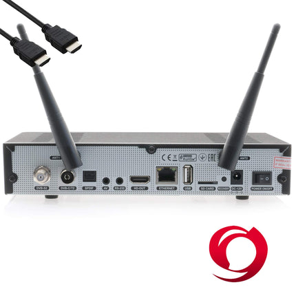 OCTAGON SF8008 Combo 4K DVB-S2X DVB-T2 Multistream UHD + tasuta EasyMouse HDMI-kaabel