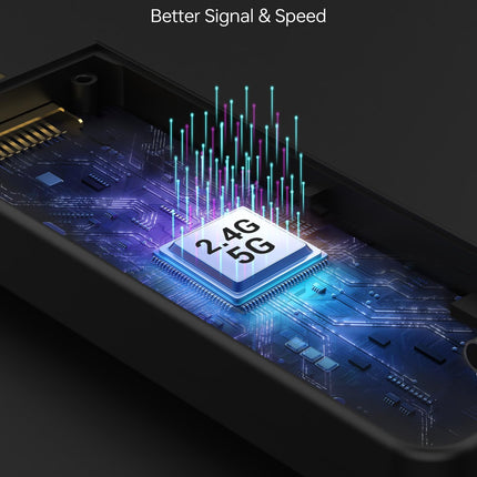 BEQOOL juhtmevaba HDMI saatja ja vastuvõtja - 4K dekodeerimine 1080P 60HZ väljund, kahesageduslik 2.4/5GHz, 98ft, video ja heli voogedastus sülearvutist, arvutist, digiboksist, kaamerast telerisse, projektorisse, monitori (must)