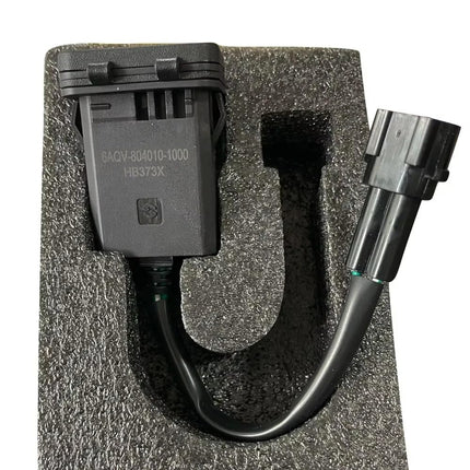 MOQIAOSEIKO 5V Output Motorcycle Fast Charging USB Charging Transfer Interface Socket Pulse Converter Compatible with CFMOTO 800NK 800 NK 450 250 SR SS 450SR 450SS 450NK 250SR