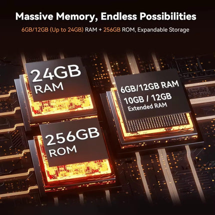 Cubot Kingkong Power 3 - nutitelefon 6,72-tollise FHD+ 120Hz ekraaniga, 24 GB (12 GB + 12 GB laiendatav) muutmälu ja 256 GB ROM-mäluga, 100 MP põhikaameraga, 10200mAh akuga, Android 14, Helio G99 kaheksatuumalise protsessoriga, musta värvi.