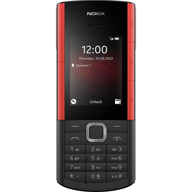 Nokia 5710 Xpress Audio põhitelefon integreeritud juhtmevabade kõrvaklappide, 4G-ühenduvuse, MP3-mängija, juhtmevaba FM-raadio, spetsiaalsete muusikanuppude ja kauakestva akuga (kaks SIM-kaarti) – must