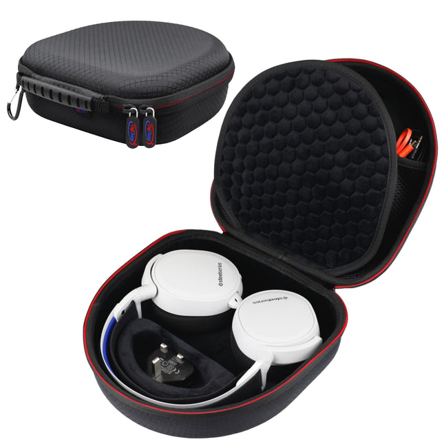 Digicharge Headphone Case for Sony WH-CH720N WH-XB910N ULT WEAR MDR-M1 MDR-MV1 WH-1000XM5 JBL Tune 720T 710BT Live 770NC Tour One M2 Cover, Over-Ear Protective Case, Travel Storage Bag