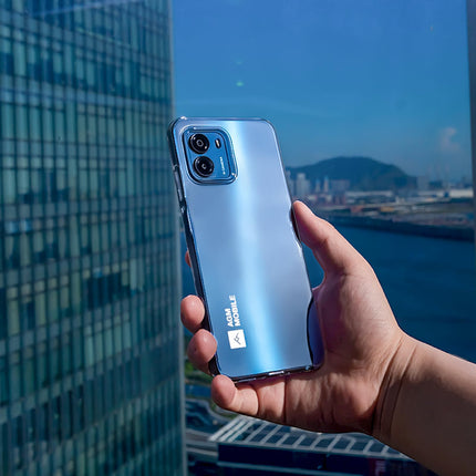 AGM Note N1 nutitelefon ilma lepinguta (2023), Android 13 mobiiltelefon, 8 GB + 128 GB, kahekordne 50 MP kaamera + 2 MP mikrokaamera, 6,52" HD+, 4900 mAh aku, 4G kahe SIM-kaardiga mobiiltelefon, näotuvastus/sõrmejäljelugeja/OTG/GPS, sinine