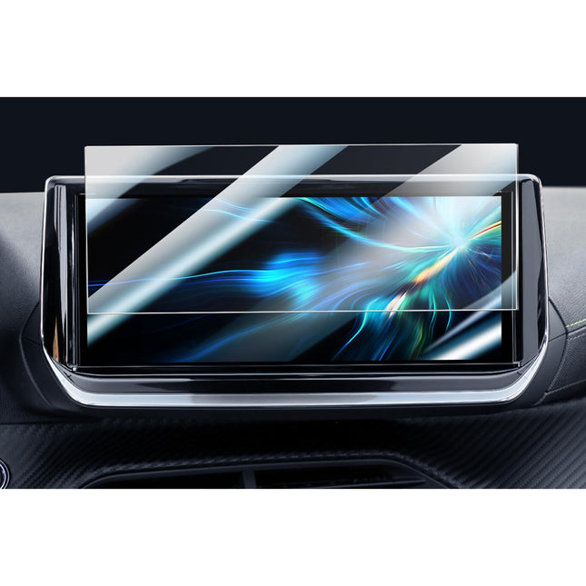 CDEFG ühildub Peugeot 208 E-208 2008 E-2008 2023 2024 2025 Facelift navigatsiooni kaitsekile karastatud klaasiga 9H kriimustuskindel 10-tolline GPS-ekraanikaitse auto navigatsioonikile 208 E-208 2008 lisatarvikud