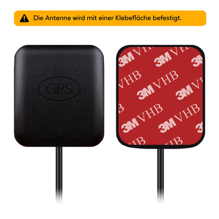 VALTRON GPS-antenn SMA-pistikuga, aktiivne GPS-navigatsiooniantenn autoraadiole, GPS-navigatsioonisüsteem, auto reaalajas jälgimiskaamera, ruuteri lüüs (kleeplindiga) (V1)