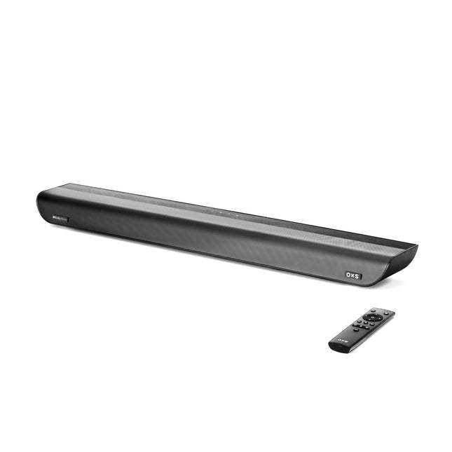 OXS S5 3.1.2-kanaliga heliriba Dolby Atmose tehnoloogiaga, integreeritud subwoofer, paindlik bass, dialoogi võimendamine, Bluetooth 5.0 ja HDMI eARC ühenduvus, 5 ekvalaiseri režiimi, 4K HDR edastus, kodukino heli