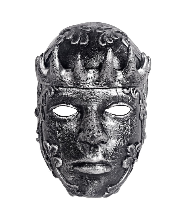 keland Hirmuäratav Halloweeni mask Jube kuristiku kuningakroonimask Veneetsia täismask (must)