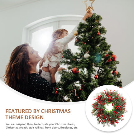 Christmas wreath door wreath berry wreath fir wreath wall wreath: berries Advent wreath berry garland window wreath artificial wreath door sign Christmas decoration living room wall decoration country house decoration