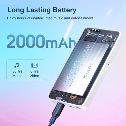 MP3-mängija Spotify, MECHEN MP3-mängija Bluetooth WLAN-iga, kaasaskantav Android MP4-mängija Amazon Musicuga, Deezer, Audible'iga ühilduv, 4-tolline puuteekraan