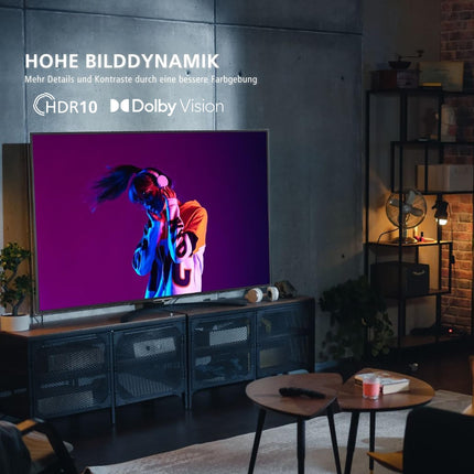 JVC 43-tolline TiVo-toega nutiteler (4K UHD, HDR Dolby Vision, Dolby Atmos, kolmekordne tuuner, 6 kuud HD+ garantiid kaasas) LT-43VU3455