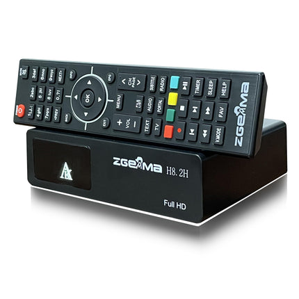 Full HD satelliit- + kaabel-/maapealse televisiooni vastuvõtja ZGEMMA H8 2H DVB S2X + DVB T2/C tasuta televisioon