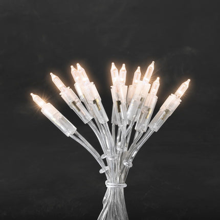 Konstsmide 6303-103 LED mini valguskett / sisekasutuseks (IP20) 230V siseruumidesse / 50 sooja valget dioodi / läbipaistev kaabel