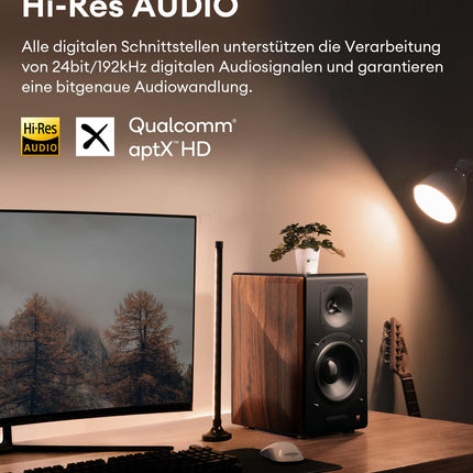 Edifier S3000MKII aktiivne Bluetooth-riiulikõlarisüsteem 2.0, 256 W RMS, planaarne magnetiline kõrgsageduskõlar / 6,5-tolline kesksageduskõlar, kõrglahutusega HiFi-heli DSP-ga, Connect rakendus