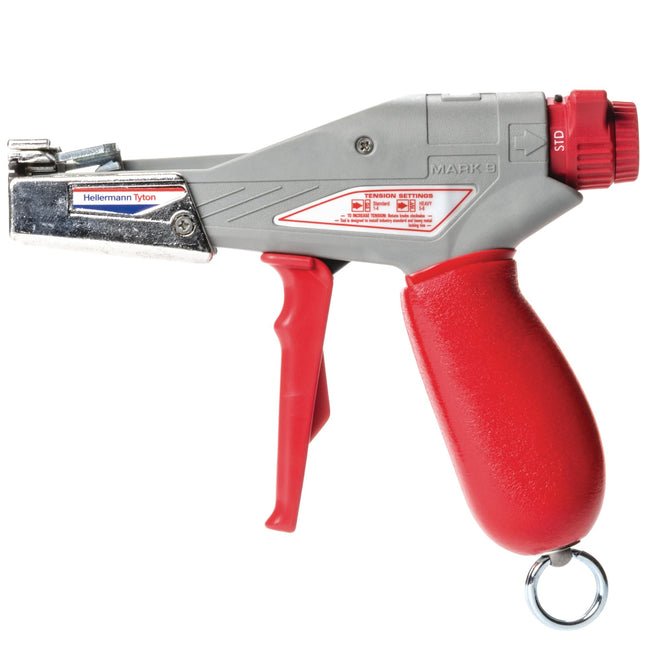 HellermannTyton, Professional tool for applying metal flanges up to 16 mm wide