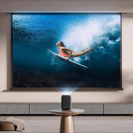 Xiaomi nutiprojektor L1 Pro - Full HD 1080p, autofookus ja Keystone, Netflix ja Google TV, Dolby Audio, 120-tolline ekraanisuurus, 400 luumeniga LED, vaikne ≤30dB, kompaktne, 2 kg, HDMI ja Bluetooth