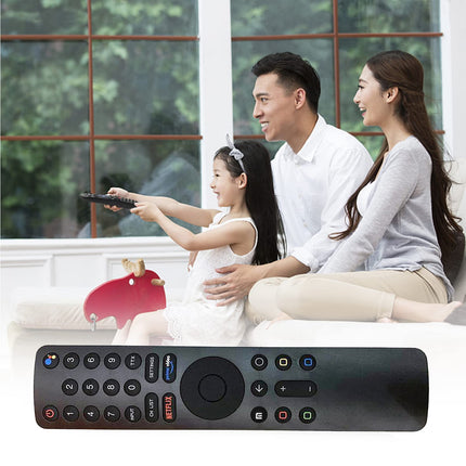 Nicoone Bluetooth-häälega kaugjuhtimispuldi asendus, mis sobib Google Voice Assistantiga Xiaomi MI TV 4S 4A jaoks, XMRM-010 kaugjuhtimispult Xiaomi nutika Android-teleri L65M5-5ASP/L55MS-5A jaoks