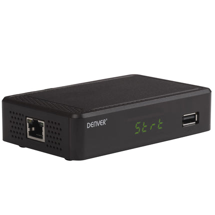 Denver DTB-148 DVB-T2 HD digiboks - tasuta televisioon, HDMI, Dolby Digital Plus, MPEG, USB-meedia taasesitus