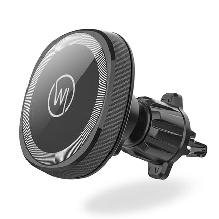 Wicked Chili 15W Car Mount with Charging Function, Compatible with MagSafe iPhone 16, 15, 14, 13, 12 (Pro, Max, Plus, Mini) Wireless Car Charger, Cell Phone Holder, Air Vent Car Mount