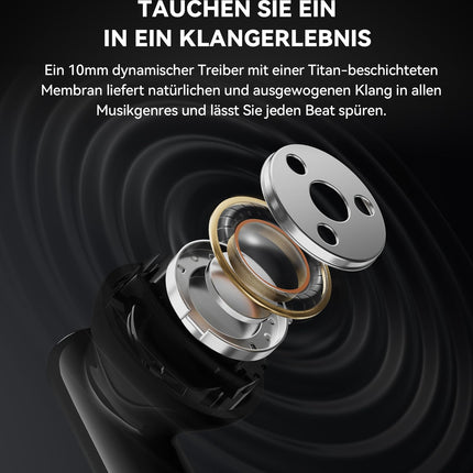 Edifier X5 Pro aktiivsed mürasummutavad kõrvaklapid tehisintellektiga täiustatud helistamise, läbipaistvuse, kiirlaadimise, mängurežiimi, IP55 veekindlusega, juhtmevabad Bluetooth 5.3 kõrvaklapid, hallid