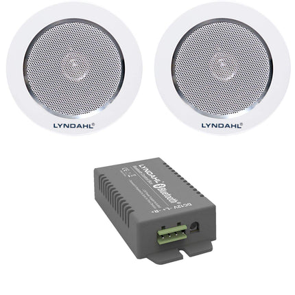 Lyndahl kõlarikomplekt Bluetooth 4-kanalilise võimendiga AMP4X15BT ja 2-ribalise kõlaripaar CS120AL, 2 või 4 sisseehitatud kõlariga. Laekõlar 2 kõlariga.