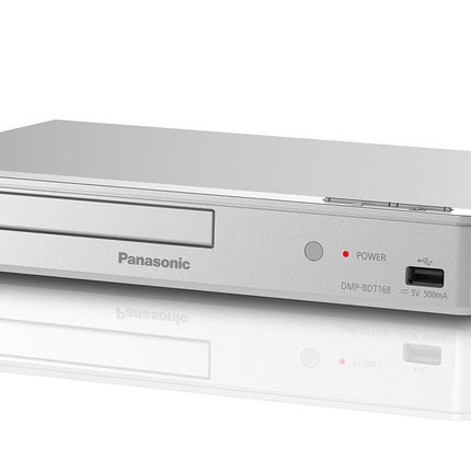 Panasonic DMP-BDT168EG kompaktne 3D Blu-ray mängija (Full HD ülesskaleerimine) hõbedane ja KabelDirekt – 1,5 m – 4K HDMI-kaabel (4K@120Hz ja 4K@60Hz suurepärase Ultra HD elamuse saamiseks, must)