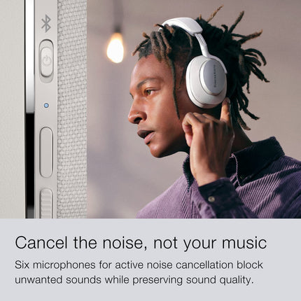 Bowers &amp; Wilkins PX7 S2 juhtmevabad kõrvaklapid Bluetoothi ​​ja mürasummutusega, hallid