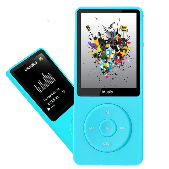 MP3-mängija, muusikapleier 16 GB Micro SD-kaardiga, üliõhuke muusikapleier sisseehitatud kõlariga, fotovaatur, videoesitus, FM-raadio, diktofon, e-raamatute lugeja, toetab