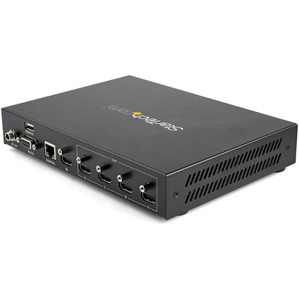 StarTech.com ST124HDVW videoseina kontroller (2x2, 4K 60Hz, HDMI 2.0, EDID, 1 sisend 4 väljundit videoseina jagaja, RS-232 juhtimine)