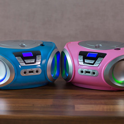 LED-valgustusega CD-mängija | Kõrvaklapipesa | Kaasaskantav stereoraadio | Lasteraadio | Stereosüsteem | USB | CD/MP3-mängija | FM-raadio | Kõrvaklapipesa | Aux-sisend