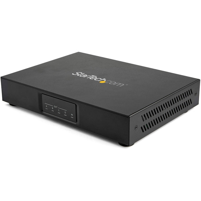 StarTech.com ST124HDVW videoseina kontroller (2x2, 4K 60Hz, HDMI 2.0, EDID, 1 sisend 4 väljundit videoseina jagaja, RS-232 juhtimine)
