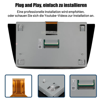 LIAMORFE LQ080Y5DZ10 auto LCD-puuteekraan Opel Astra K-le, Opel Vauxhall Navi 900 IntelliLinkile, 8-tolline ekraan, GPS-raadio, must, pistikprogrammiga monitori ekraan