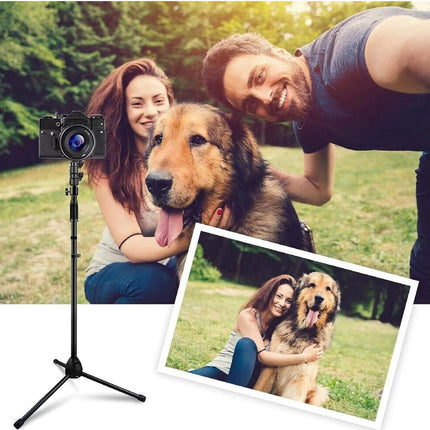 WinHub Projector Stand Projector Tripod Height Adjustable from 72 to 150cm Stand Portable Lightweight Projector Stand for Projector, Camera